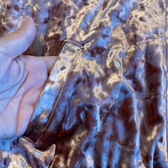 Bomber Jacket Plush Plum Mossimo size XS - Picture 7 of 11